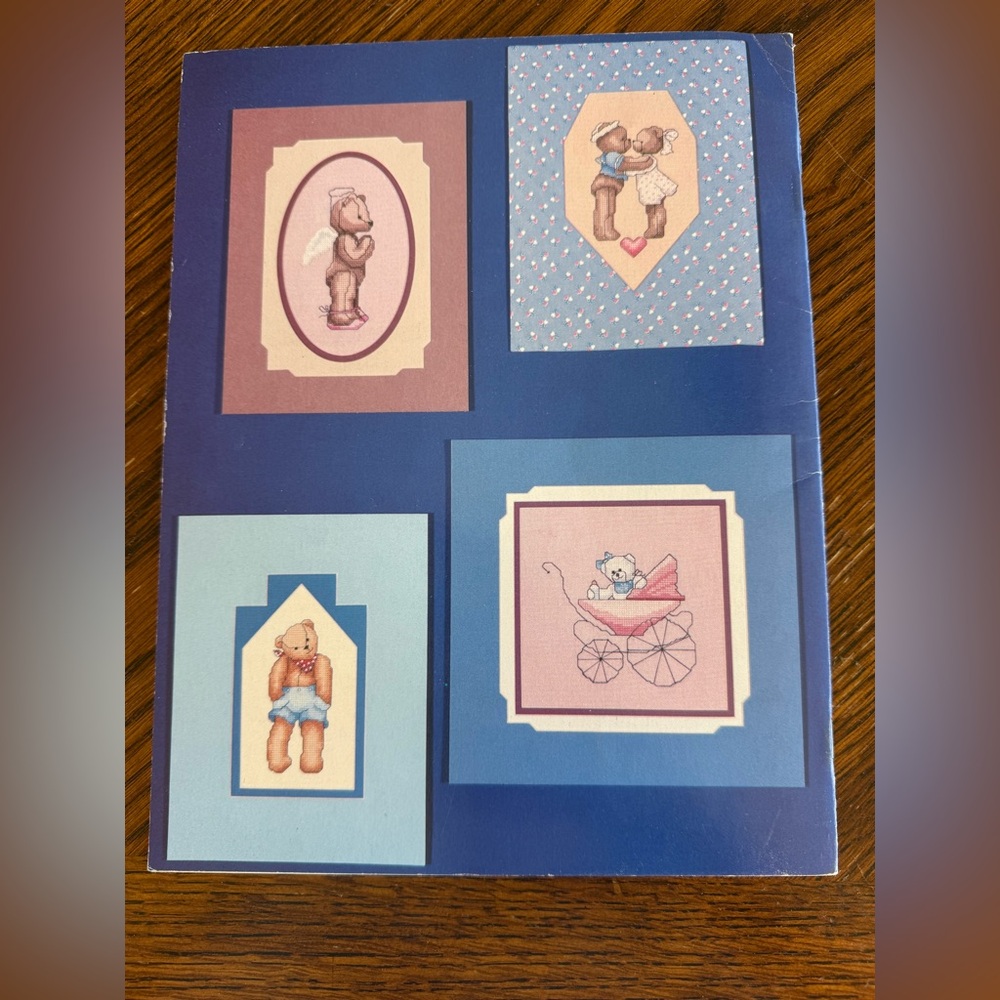 Alma Lynne Designs lot of 5 Booklets Counted Cross Stitch Bears Folk Country - Picture 6 of 9